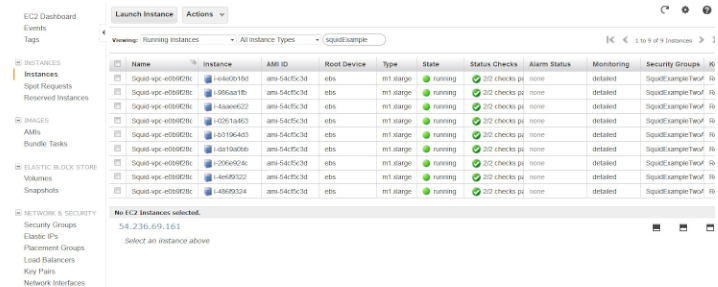 EC2 Console